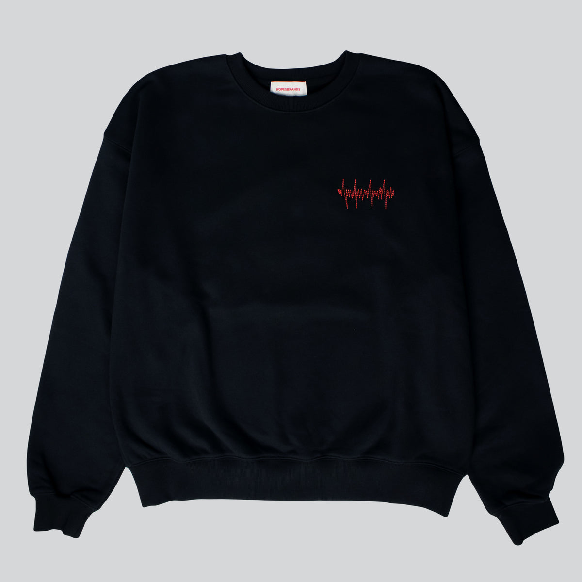 HopesBrands Big Heart Crewneck Sweatshirt