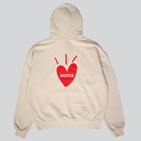 HopesBrands Big Heart Hooded Sweatshirt