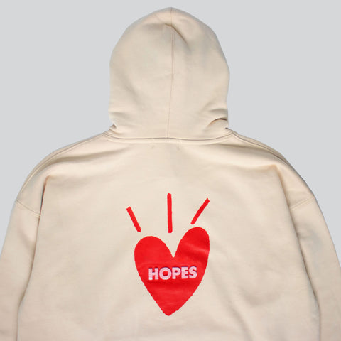 HopesBrands Big Heart Hooded Sweatshirt