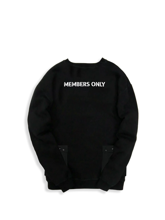 Members Only Duality Pocket Crewneck Sweatshirt