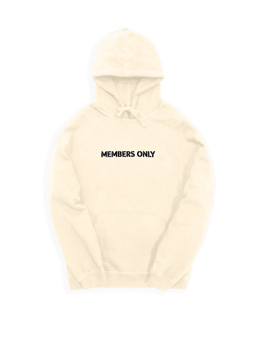 Members Only Front To Back Hooded Sweatshirt